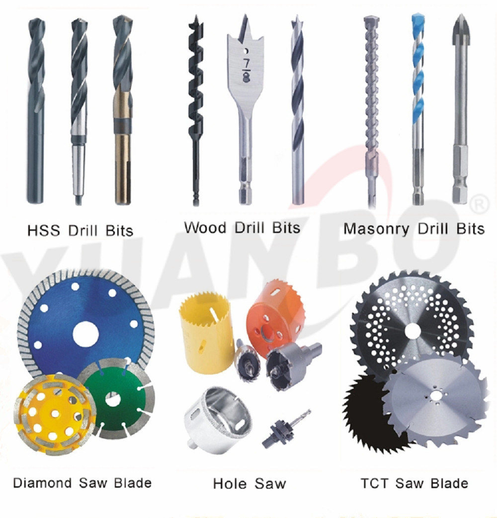 Straight Round Shank Steel Alloys Material SDS Wood Drill Bits