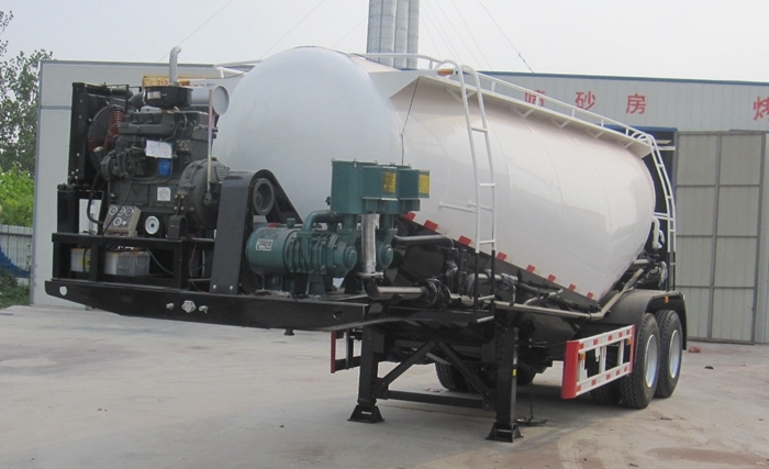 China Bulk Cement Tank Semi Trailer 2axle or 3 Axle 30-60m3