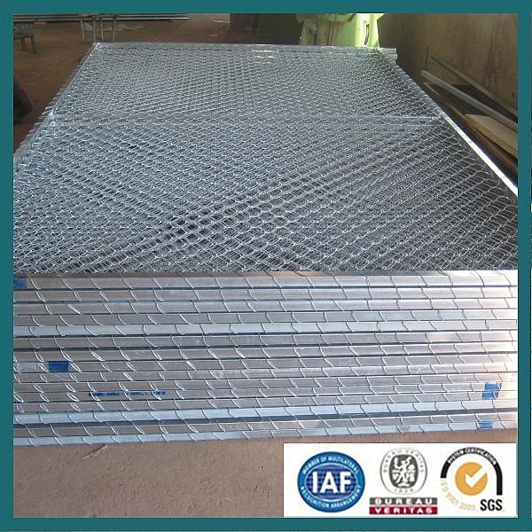 Galvanized Temporary Construction Chain Link Fence