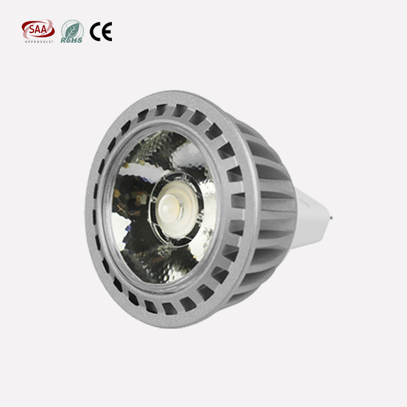 Hot Selling Replaceable LED Lights Beam Angle 24D New Lens MR16 LED COB Spotlight 5W