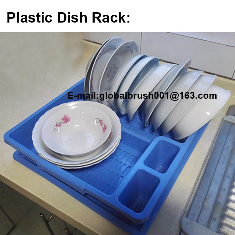 Kitchen Storage Drying Dish Rack with Cover