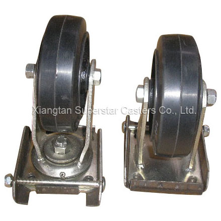 Industrial Heavy Duty PU Swivel Caster with Caster Pad (PU62SP)