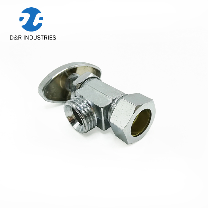 1/2'' Chrome Paint Zinc Washing Machine Angle Valve