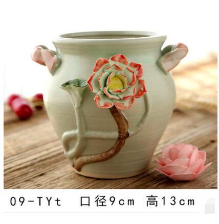 Home and Garden Decoration Glazed Ceramic Flower Pots for Sale