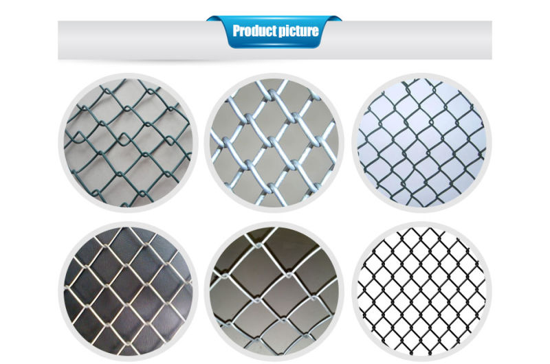 Hot Dipped Galvanized Knitted Temporary Chain Link Fence