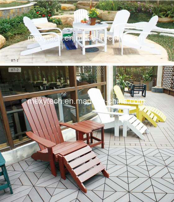 New Wooden Outdoor Furniture with PS Wood Chair Lounge for Resting