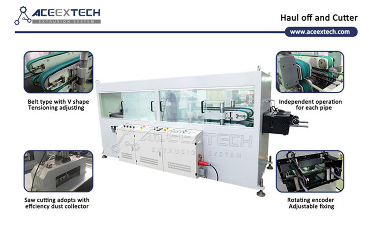 Plastic PVC Pipe Extruding Machine