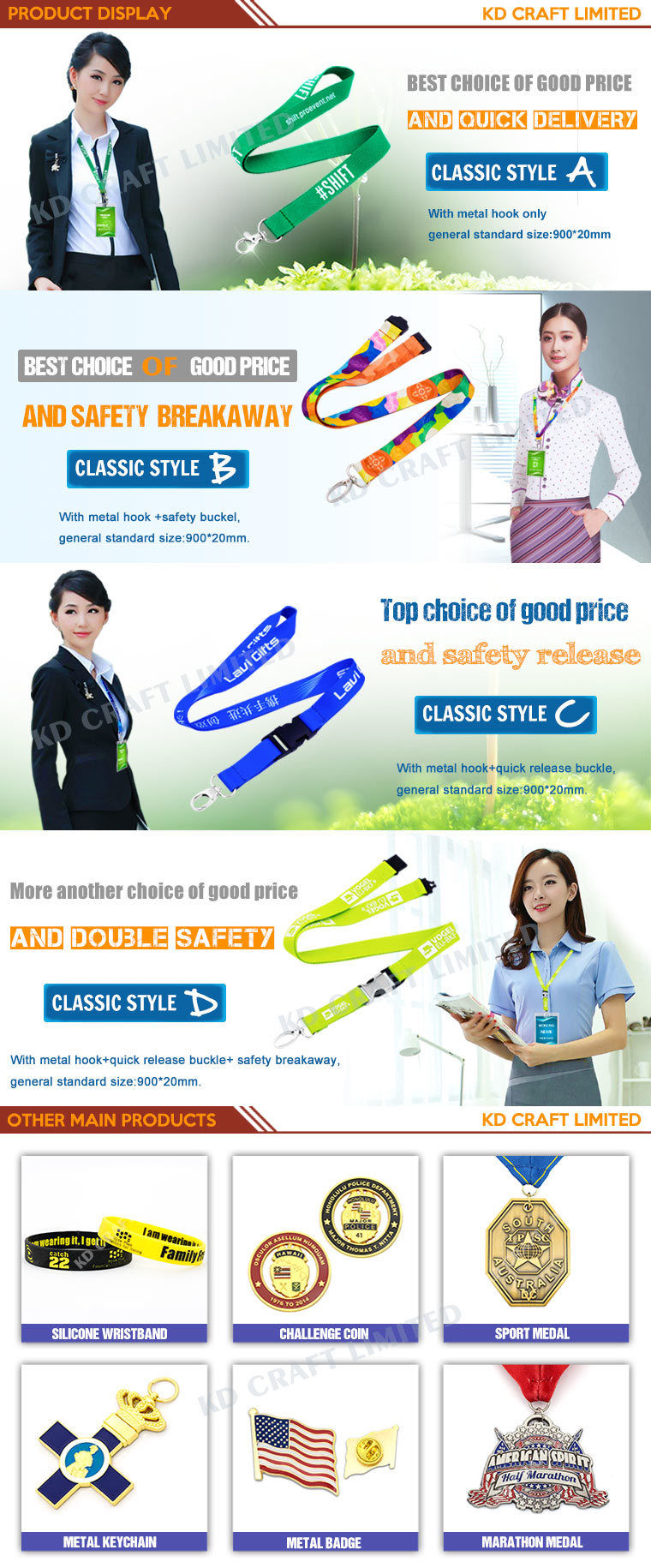 Custom Promotion Polyester Woven Lanyard From China