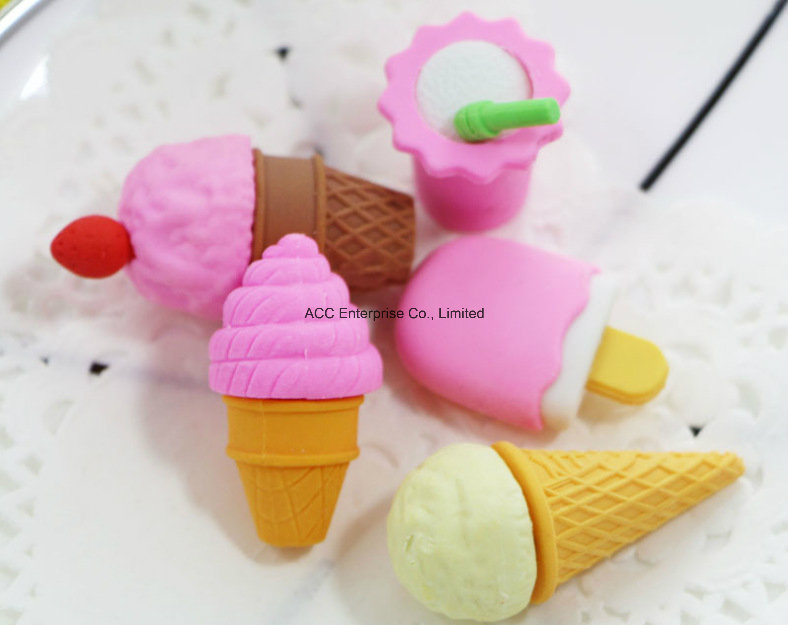 Ice Cream Erasers