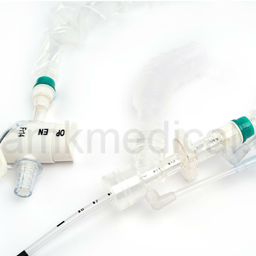 72hours Closed Suction Catheter for Adult with High Quality Material