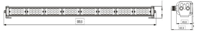 Tir 32W Traffic Advisor LED Strobe Warning Light