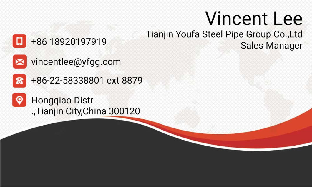 Youfa Brand Black/Galvanized Square Hollow Section Pipe