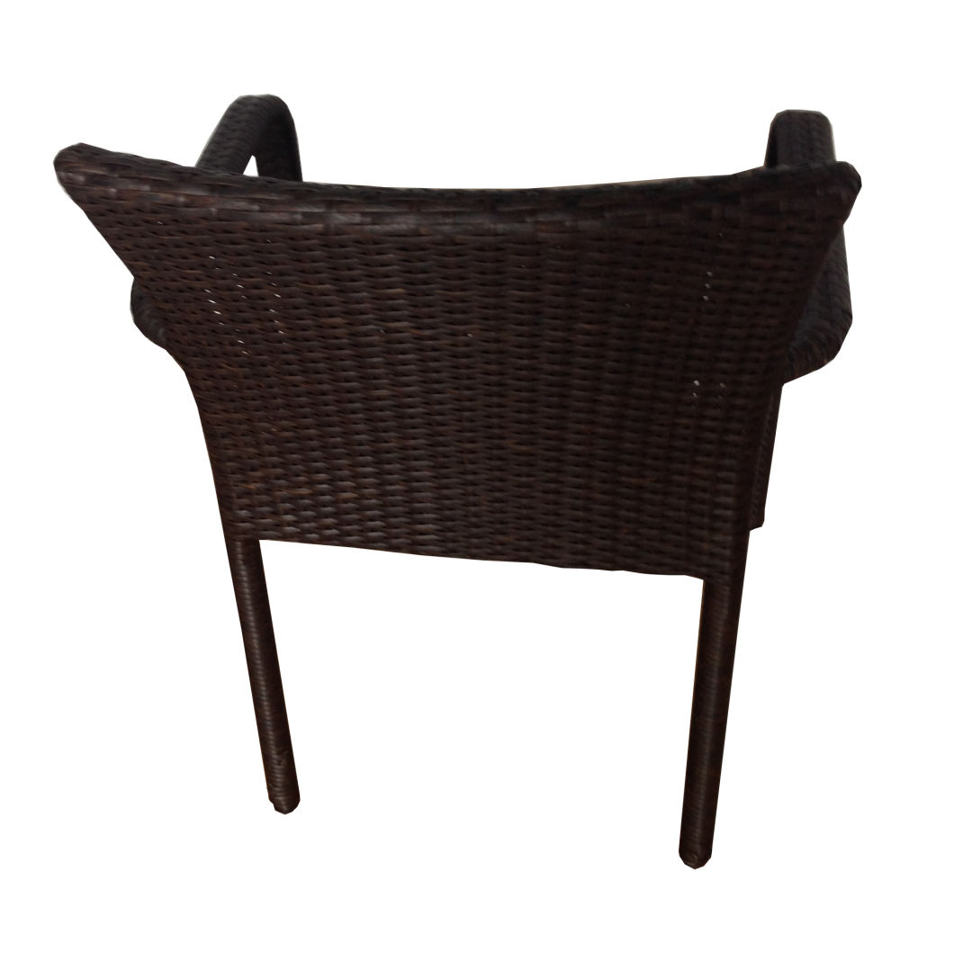 Patio Wicker Chair Outdoor Rattan Chair Dining Chair Stackable Chair Garden Chair Coffee Chair