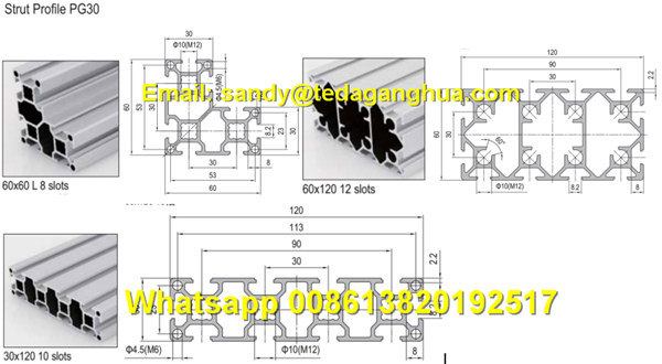 Cheap Price of 6061/6063 Industrial Door Window Medical Extrusion Aluminium Profile