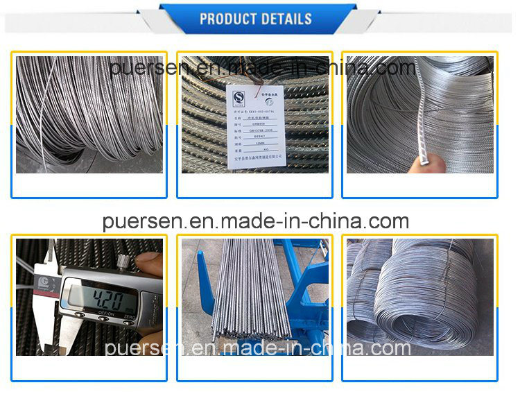 8mm Cold Rolled Steel Bar/Deformed Ribbed Bars