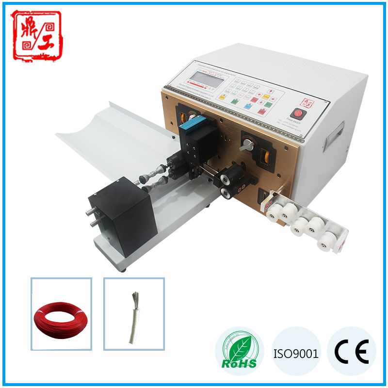 Popular Automatic Dg-220t Ribbon Cable Cutting Stripping and Twisting Machine