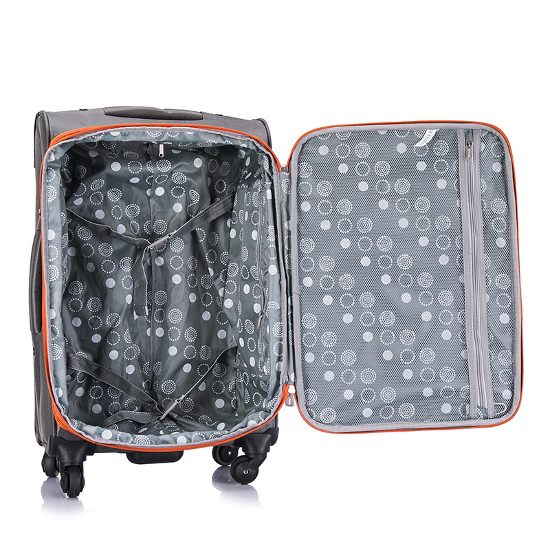 Soft High Quality Trolley Luggage Set Travel Bag