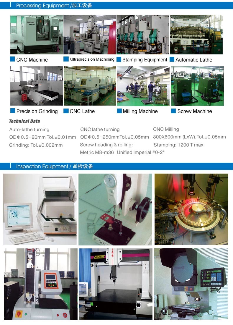 China CNC Machining Service Ts16949&ISO9001 Mechanical Metal Stamping Part