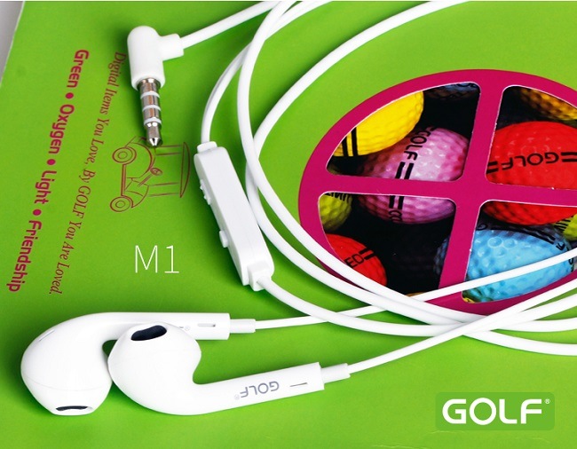 GM1 3.5mm Noise-Isolating HiFi Earphone Headphone Super Bass Stereo Headsets for Smartphone