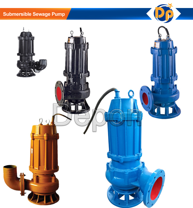 Wq Series Submersible Pump for Waste Water Transferring