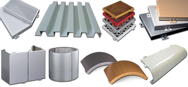 CNC Cutting Exterior Facade Materials Perforated Aluminum Panel