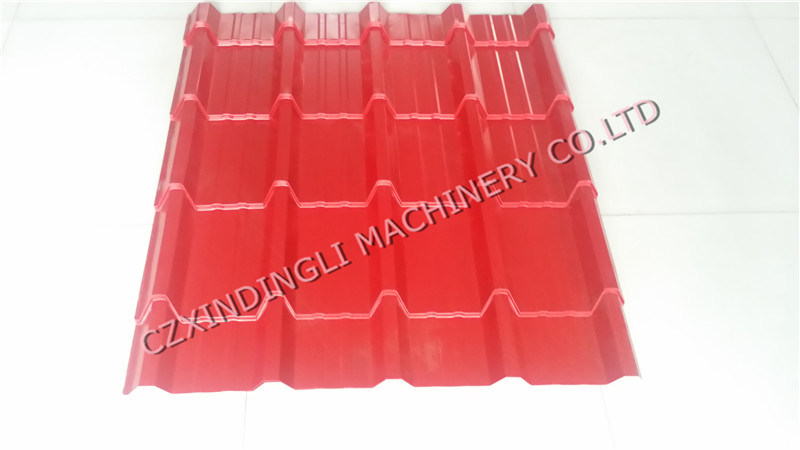 China Golden Supplier Metal Glazed Roof Tile Roll Forming Machine