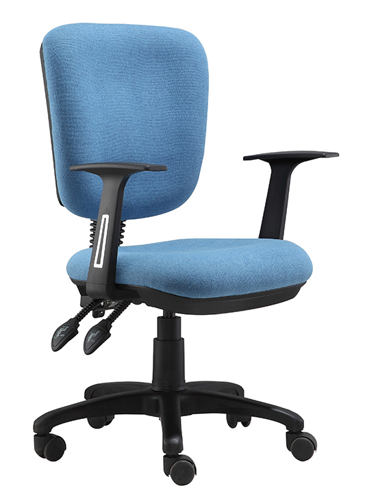 Small Back Computer Office Fabric Chair PP Armrest Executive Office Chair (LDG- 822A)