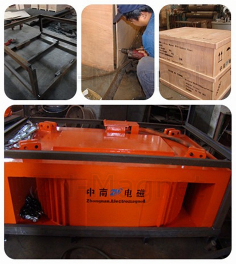 Manual Discharging Rectangular Electromagnetic Separator Mc23-5035L