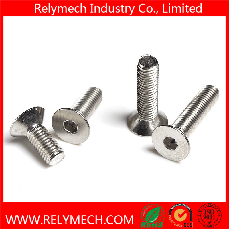 Stainless Steel Countersunk Hex Socket Bolt M2-M20