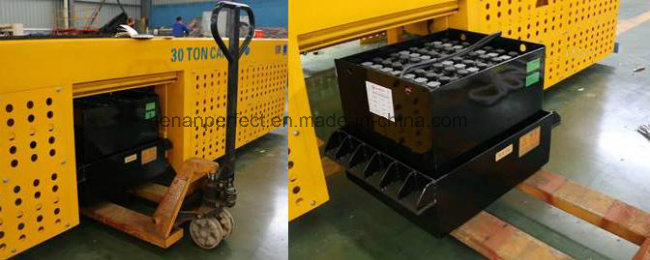 Automatic Transport Bogie Rail Handling Car Material Carrier