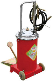 Wheeled Manual Grease Lubricator Pedal Pump - 12L
