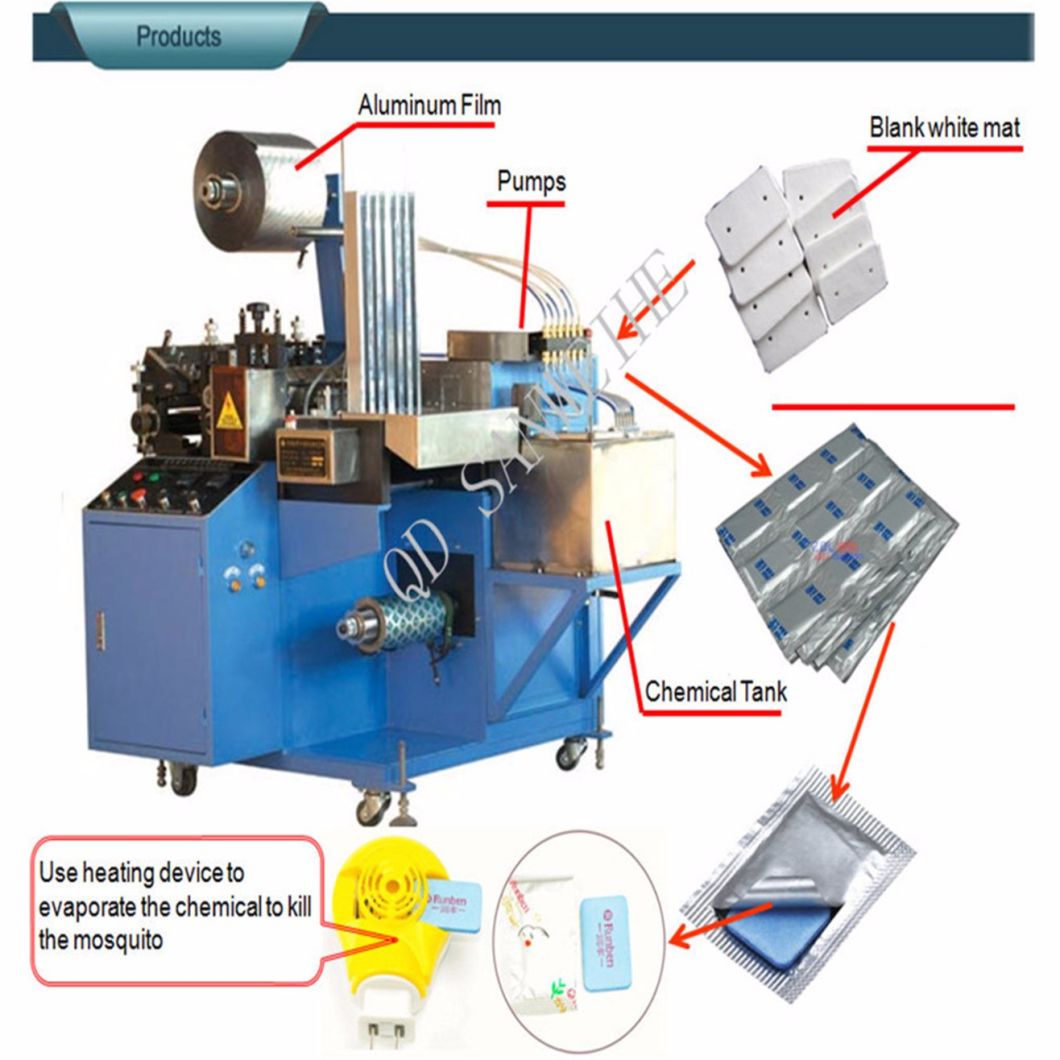 Mosquito Mat Liquid Dosing Sealing Packaging Machine