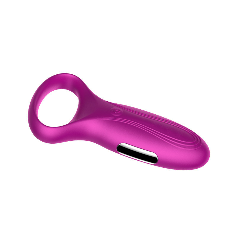 Hot Sale Silicone 7-Function USB Rechargeable Cock Ring Sex Product