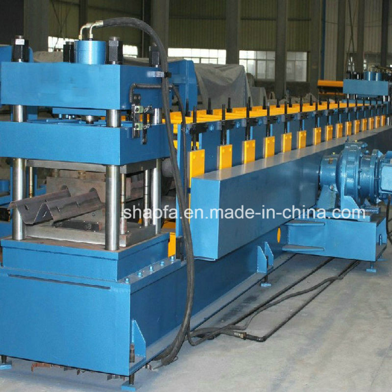 Automatic Standard Two Waves Highway Guardrail Roll Forming Machine