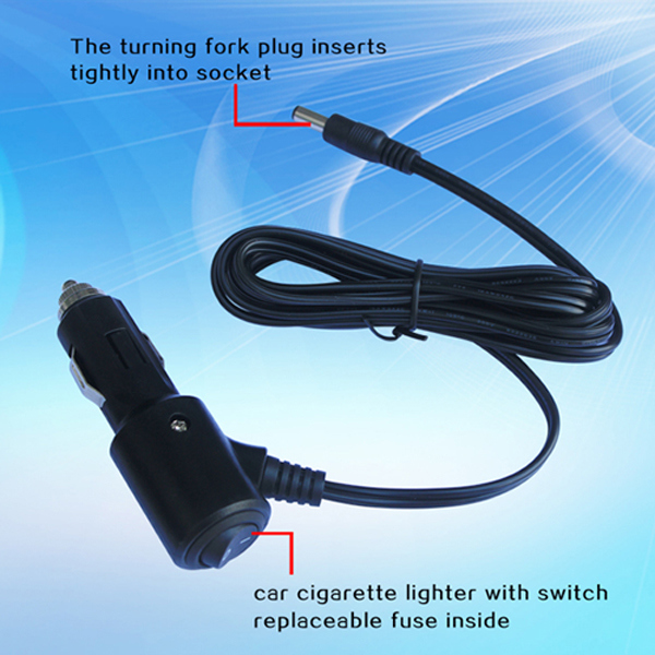 Factory Price 10 Years Car Cigarette Lighter Plug to DC Plug