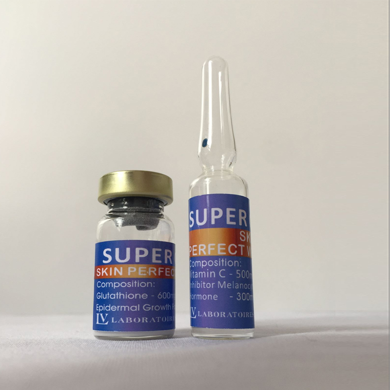 Super Gluta Vitamin C and Reduced Glutathione Injection Potent 600mg