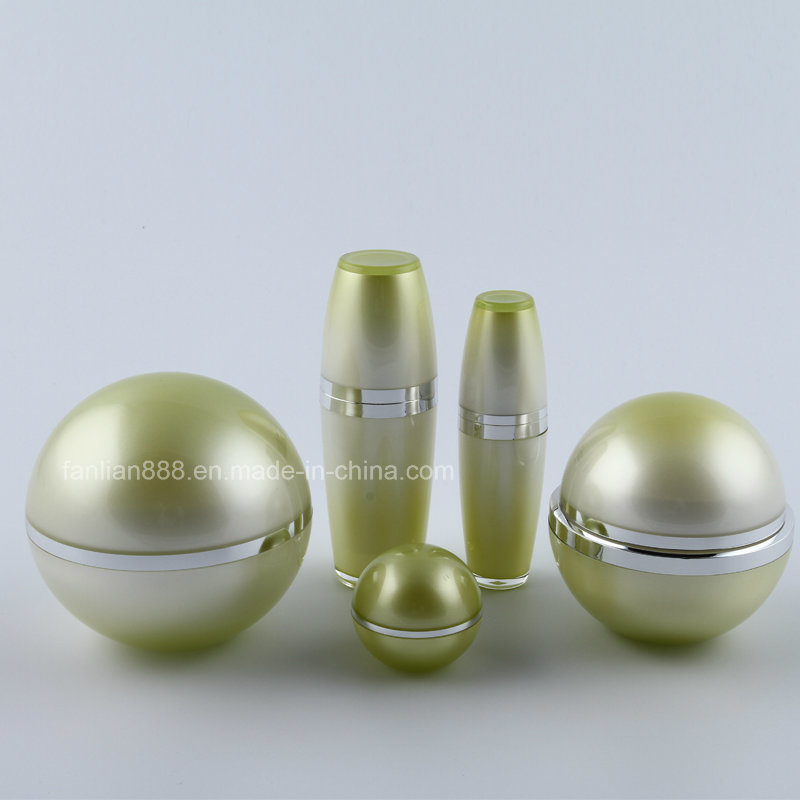 Acrylic Ball Shape Cosmetic Packaging Sets