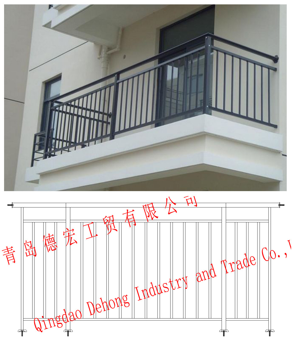 Europe Style Ornamental Wrought Iron/ Aluminium Fence