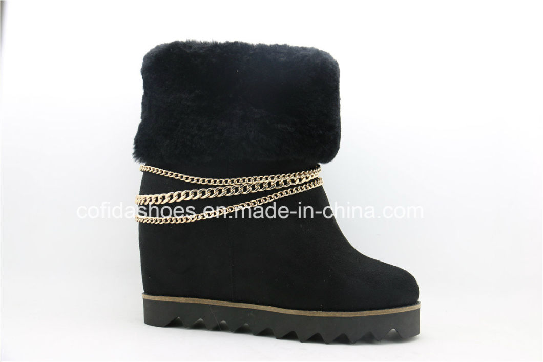 Casual Fashion Winter Women Snow Boots with Warm Fur