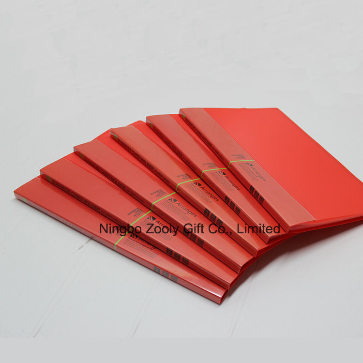 Customized Logo Printing PP Business Name Card Holder