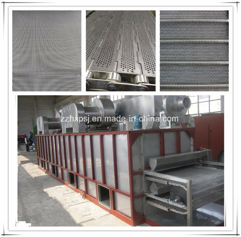 Continuous Drying Hot Air Mesh Belt Dryer for Coal, Coke Briquettes