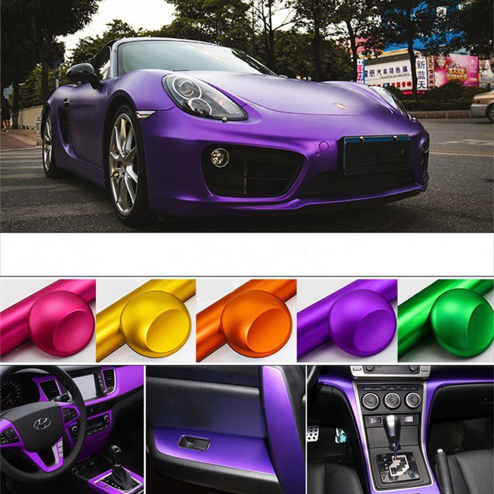 Stylish Colorful PVC Cars Wrapping Film