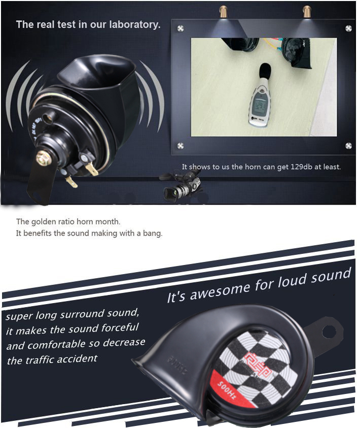 High-End Popular Snail Car Horn Car Speaker