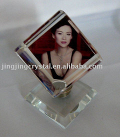 Hot China Supply Crystal Glass Photo Frame (JD-XK-034)