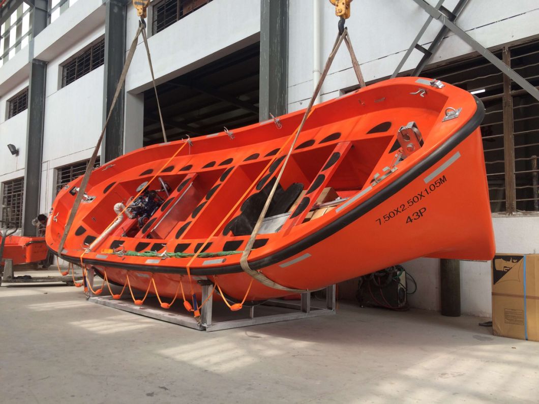 Open Type Fiberglass Life Boat CCS Approved