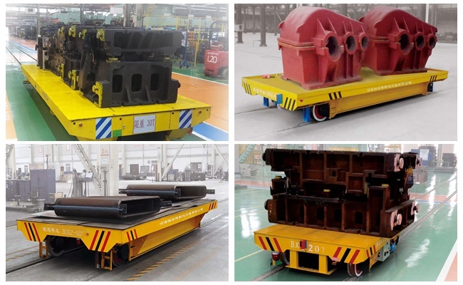 25 Ton on Rail Transfer Cart for Casting Foundry