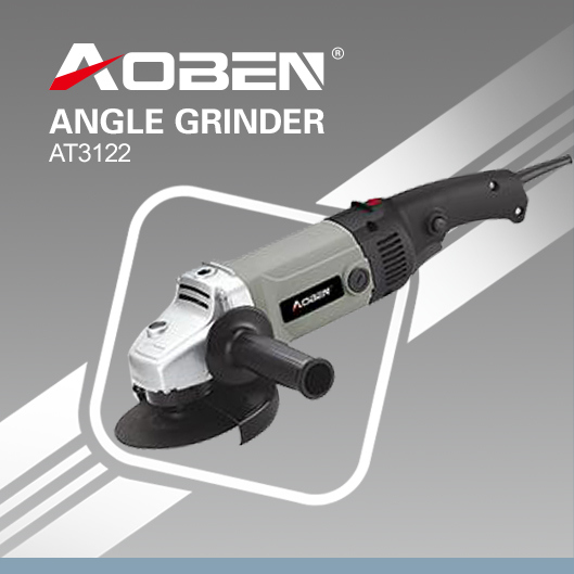 150/180mm 1200W Professional Quality Angle Grinder Power Tool (AT3122)