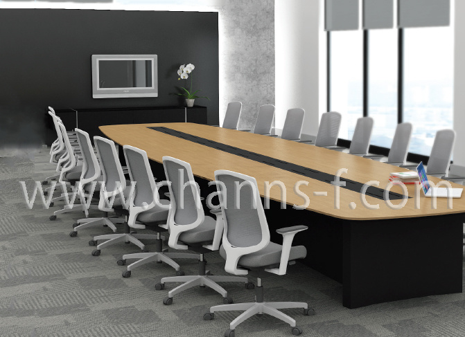 Hot Selling Big Size Meeting Desk Wooden Furniture Conference Table