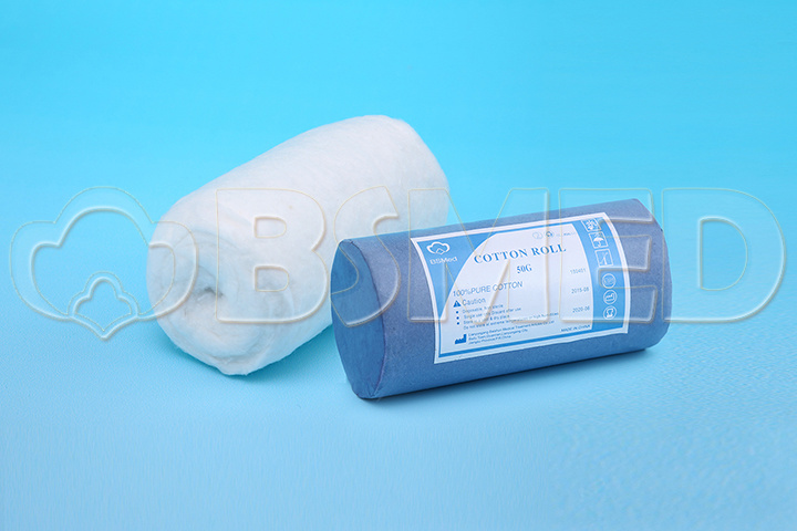 Paper Wrapped Medical Absorbent Cotton Wool Roll for Hospital Use