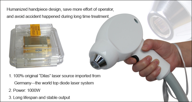 Professional Permanent 808nm Diode Laser Hair Removal Machine